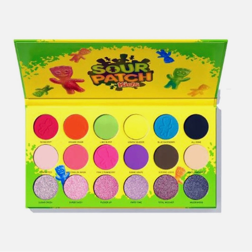 LIMITED EDITION MORPHE X SOUR PATCH KIDS EYE SHADOW PALETTE